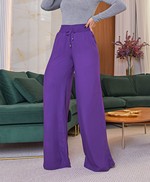 Calça Pantalona Violeta