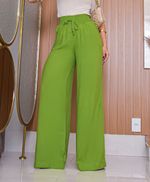 Calça Pantalona Verde Abacate