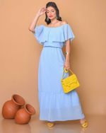 Vestido Laura Azul
