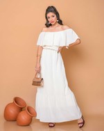 Vestido Laura Off White