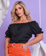 Blusa Carla Preta