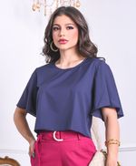 Blusa Lara Azul Marinho