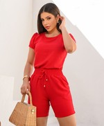 Conjunto Camila Vermelho