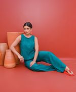 Conjunto Daniela Verde Esmeralda