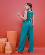 Conjunto Daniela Verde Esmeralda