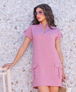 Vestido Manu Cashmere Rosé