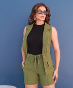 Conjunto Priscila Verde Cacto