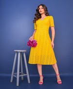 Vestido Denise Laise Amarelo