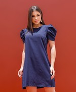 Vestido Andressa Azul Marinho