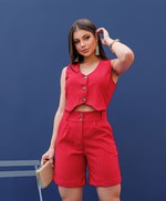 Conjunto Bianca Vermelho