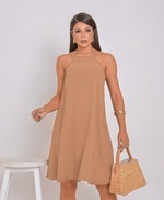 Vestido Bella Areia