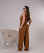 Conjunto Raquel Marrom Castanho