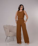 Conjunto Raquel Marrom Castanho