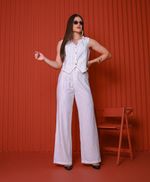 Conjunto Érika Risca de Giz Off White
