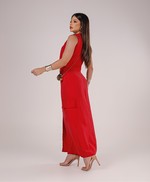 Conjunto Maya Vermelho