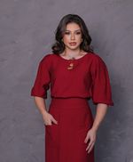 Conjunto Sarah Marsala