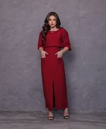 Conjunto Sarah Marsala