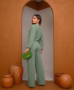 Conjunto Rebeca Verde Chá