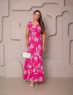 Vestido Vanessa Rosa Pink Floral