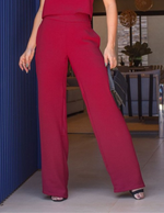 Calça Raquel Vermelho Bordô