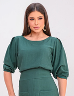 Blusa Sarah Verde Musgo