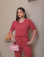 Conjunto Leonora Goiaba