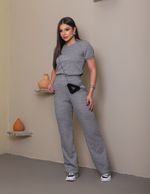 Conjunto Larissa Cinza