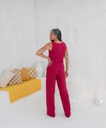 Conjunto Raquel  Vermelho Rosado
