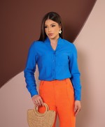 Camisa Mariane Azul Royal