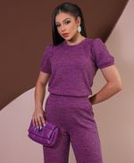 Conjunto Larissa Roxo