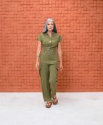 Macacão Mel Verde Militar