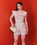 Conjunto Jasmin Areia