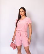 Conjunto Camila Vermelho Mescla
