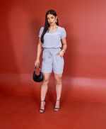 Conjunto Camila Cinza Mescla