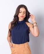 Blusa Eva Azul Marinho