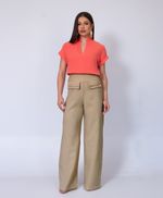 Calça Anne Bege
