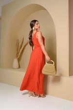 Vestido Pérola Laranja