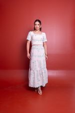 Conjunto Rafaela Cru Floral Verde 
