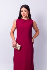 Vestido Débora Marsala