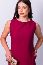 Vestido Débora Marsala