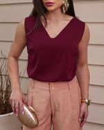 Blusa Celita Marsala