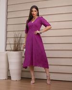 Vestido Denise Laise Roxo