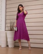 Vestido Denise Laise Roxo
