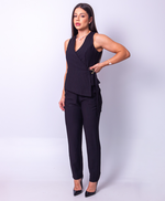 Conjunto Alana Risca de Giz Preto