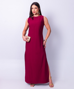 Vestido Débora Marsala