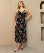 Vestido Michele Bordado Preto