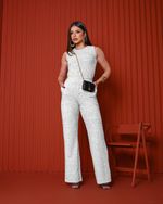Conjunto Melissa Branco Mesclado