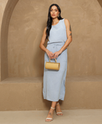 Conjunto Samarah Azul Royal Mescla