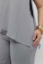 Conjunto Daphne Cinza