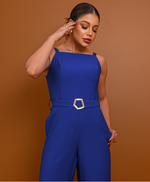 Macacão Lia Azul Royal